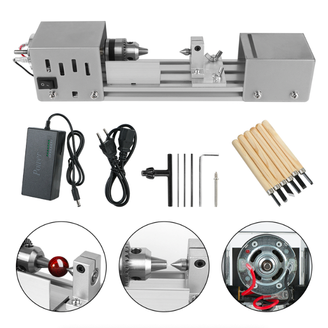 Mini Lathe Titanium [HIGH PRECISION]