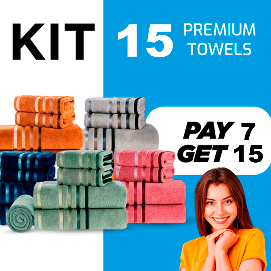 Kit Premium Towels [PAY 5 & GET 10]