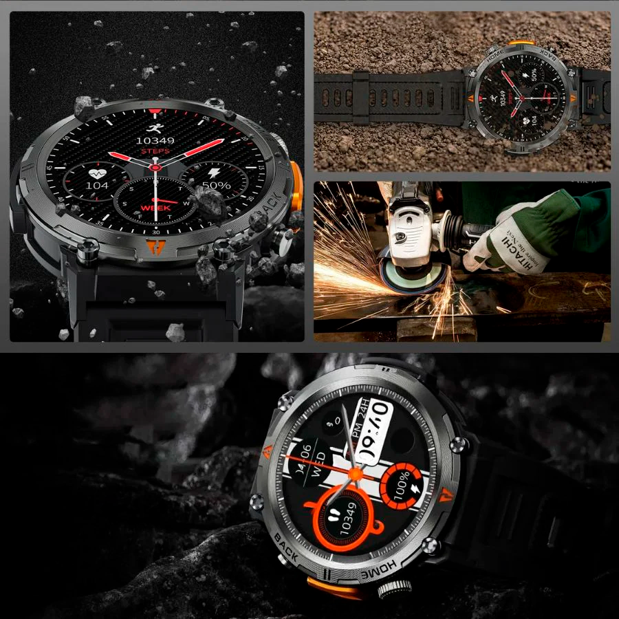 Military Smartwatch Chrono Guard [INDESTRUCTIBLE]
